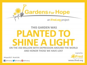 Gardens for Hope Sign